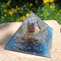 Orgonite Pyramide Energétique REIKI- Sodalite - Guidance - Réduction de 45% 5