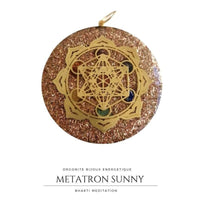 Pendentif Orgonite METATRON Sunny - Talisman Protection - 2