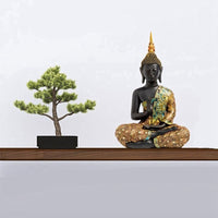 Petites Statues Figurines Bouddha Thailande Fengshui - 3 pièces - 5