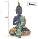 Petites Statues Figurines Bouddha Thailande Fengshui - 3 pièces - 20cm - 10