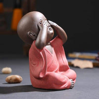 La Sagesse des 3 moines Bouddhistes - Lot de statuettes - Réduction 15% 2