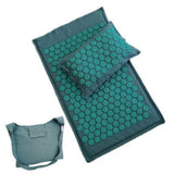 Tapis et coussin d’acupression en fibres naturelles avec sac de transport. - Bleu clair - 35% réduction 5