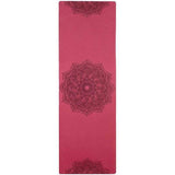 Tapis de Yoga Mandala Antidérapant 183x58 cm Ep.6mm - Bourgogne - Réduction 45% 5